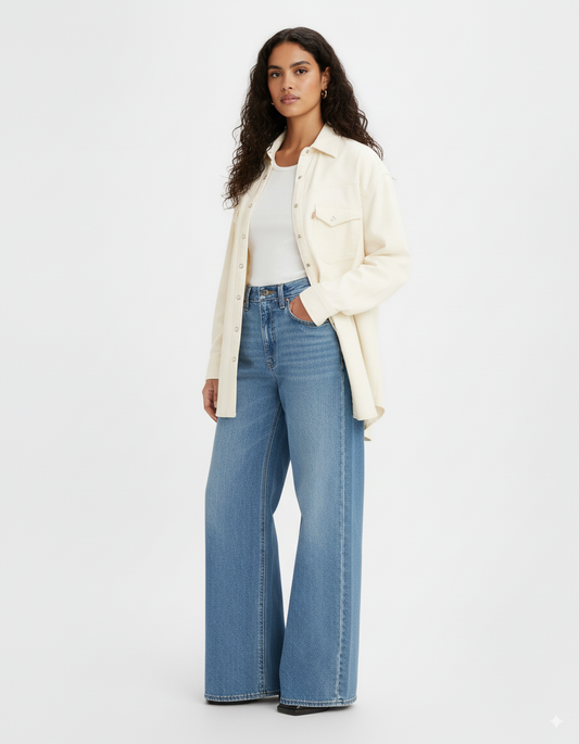 Levi’s  XL Flood Jean Mujer Azul