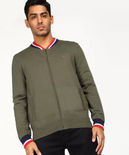 Tommy Hilfiger Suéter Hombre Verde Militar