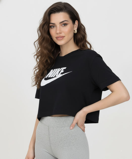 Nike Camiseta Deportiva Mujer Negro