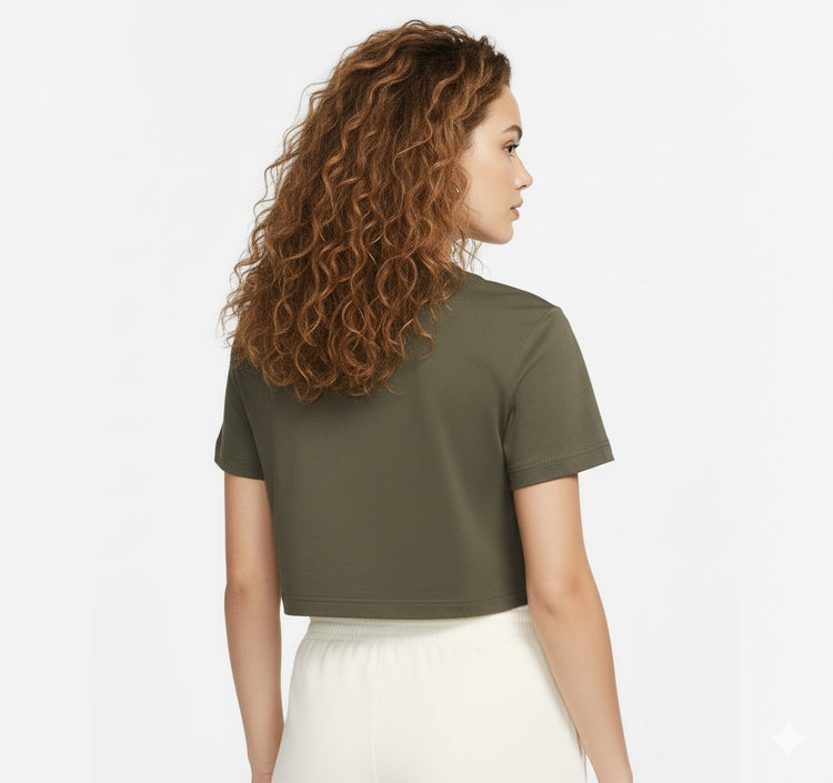 Nike Camiseta Deportiva Mujer Verde