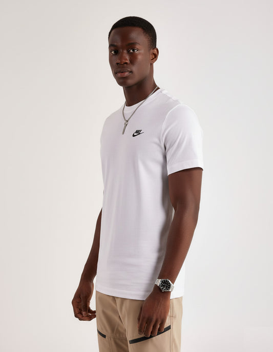 Nike Camiseta Deportiva Hombre Blanco