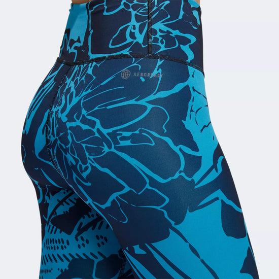 Adidas Licras / Leggins Azul espalda 