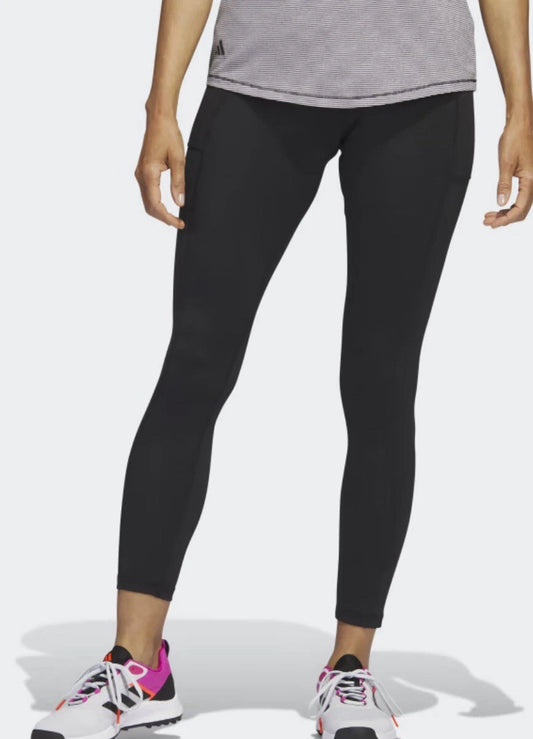 Adidas Licras / Leggins Negro Pocket Golf