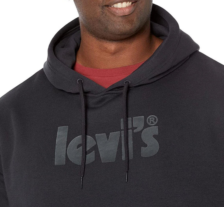 Levi’s Hoddie Hombre Negro Relaxed