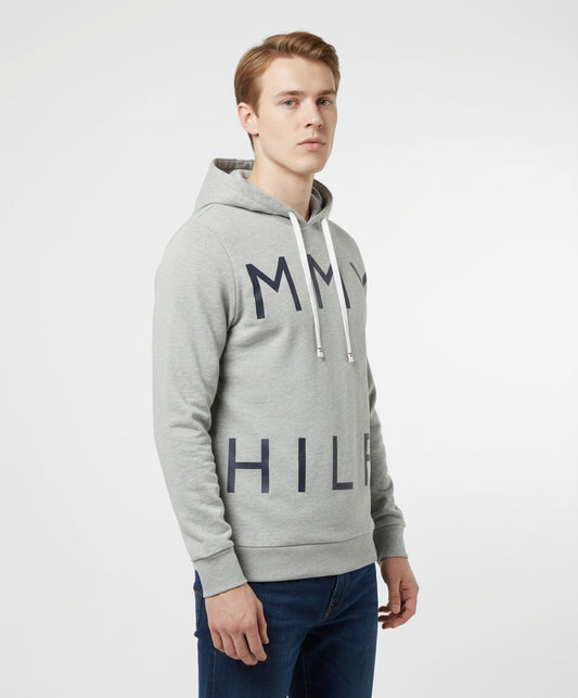 Tommy Hilfiger Suéter con Capucha Gris