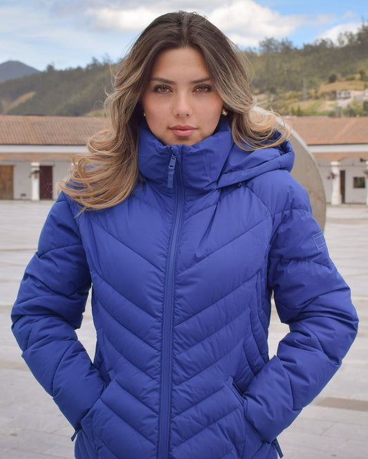 Tommy Hilfiger Chaqueta Puff Mujer Azul