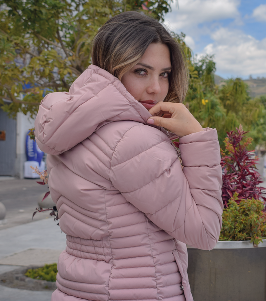 Tommy Hilfiger Chaqueta Puff Mujer Rosa