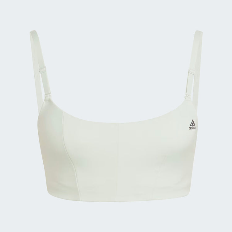 Adidas Bra Deportivo Verde Claro Yoga Studio Light