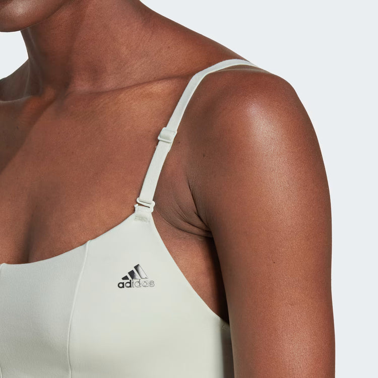 Adidas Bra Deportivo Verde Claro Yoga Studio Light